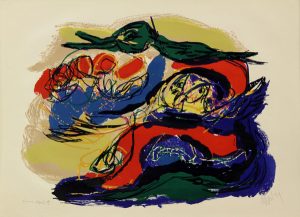 Paysage mystérieux, 1959, Farblithographie
