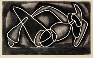 Les formes encerclées, 1963, Druckgraphik