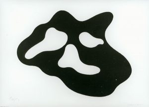Wolkenpalette, 1950, Holzschnitt auf Velin (Sammlung Etzold)