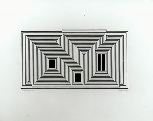 Sanctuary, 1942, Zinklitografie (Sammlung Etzold)