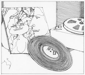 Ohne Titel, 1996, Tusche auf Papier