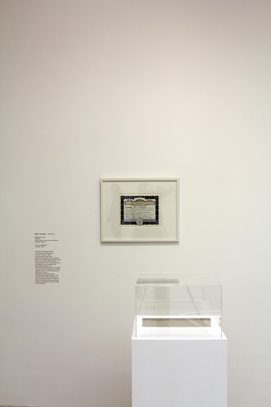 Walter de Maria, High energy Unit, 1966/68, Foto: Museum Abteiberg