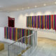 Political Ribbons for Abteiberg 2020, Siebdruckfarbe auf Satinbändern; Courtesy of the artist, Capitain Petzel Berlin, Andrew Kreps Gallery New York, Vielmetter Los Angeles. Foto: Achim Kukulies, Düsseldorf